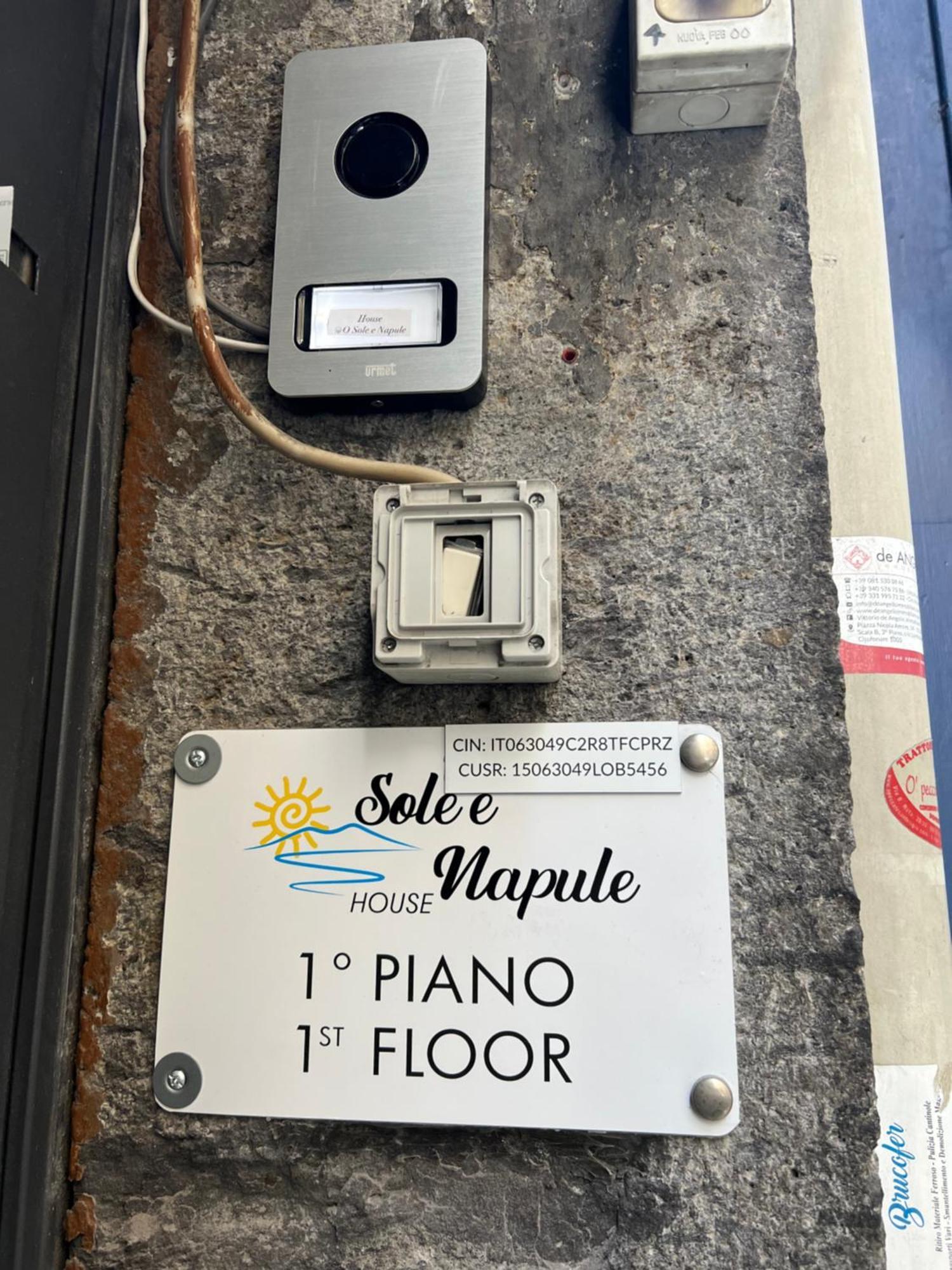 Ferienwohnung House O' Sole 'E Napule Neapel Exterior foto