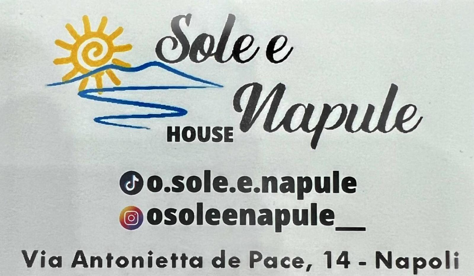 Ferienwohnung House O' Sole 'E Napule Neapel Exterior foto